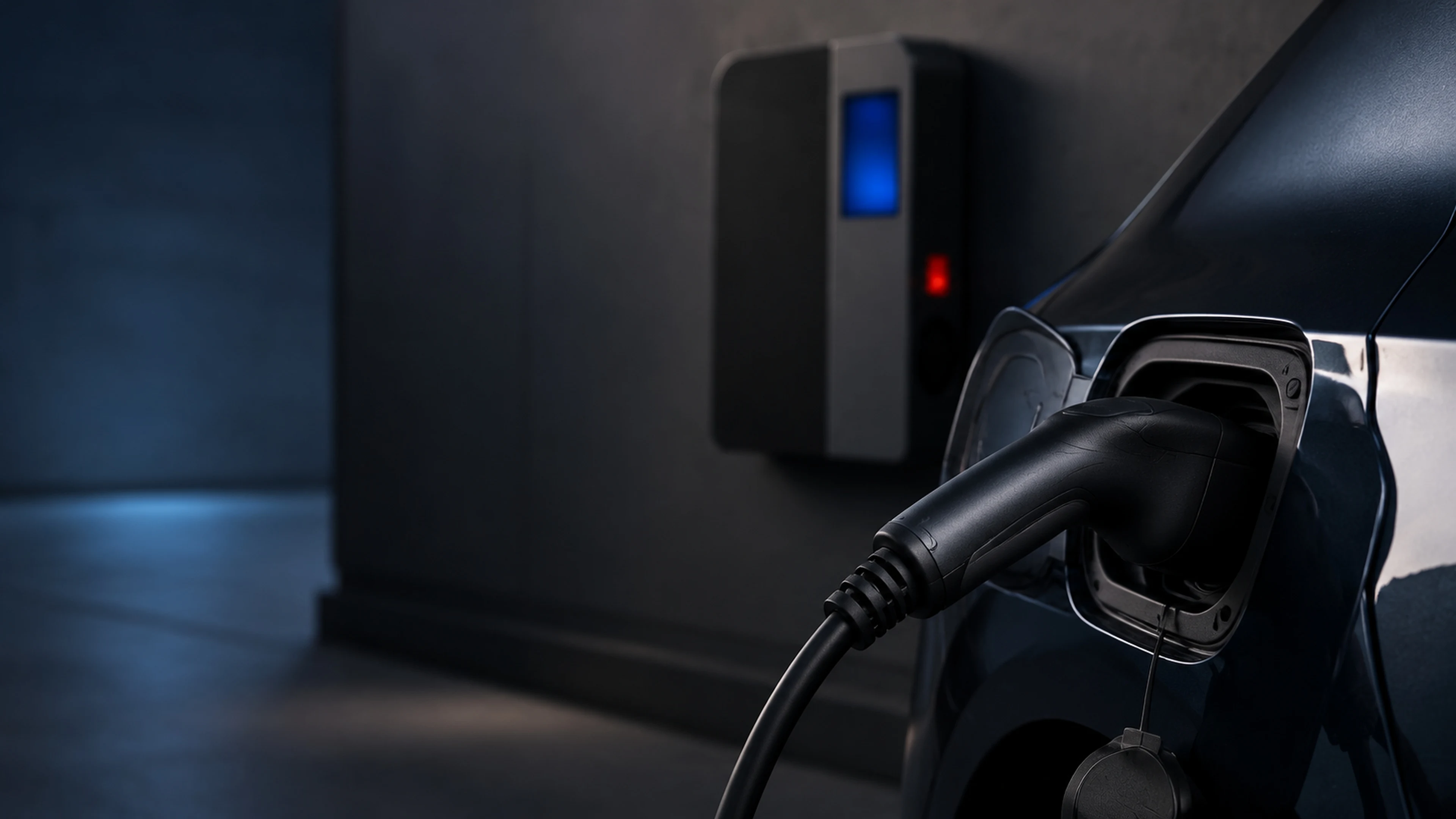 OSHTIA EV Charger installed in a private environment