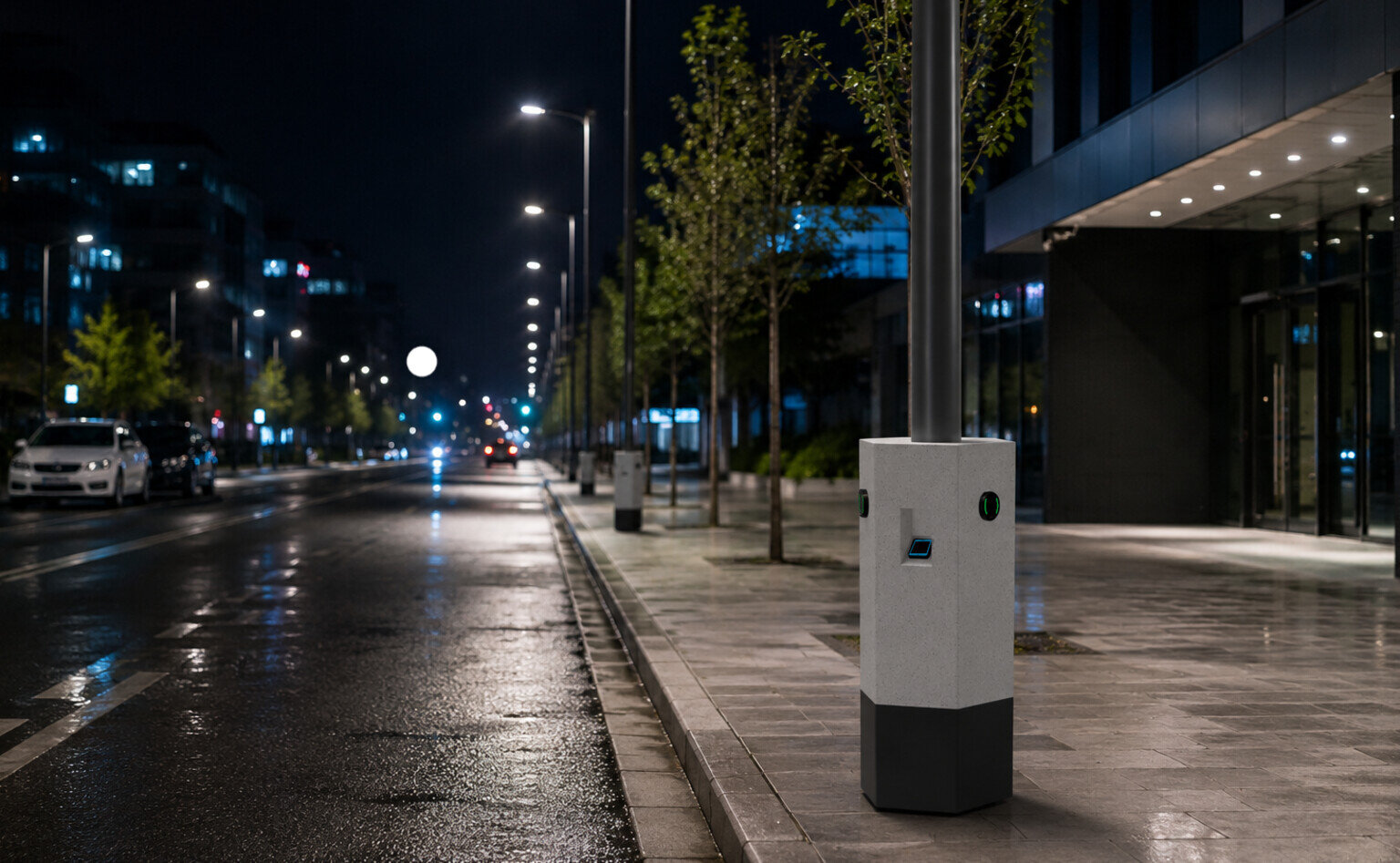 OSHTIA VIAL integrated in urban infrastructure